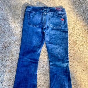 Miss Me Dark Blue Boot Cut Jeans